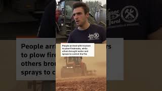 Neighbors unite to protect their town from wildfires in Spain