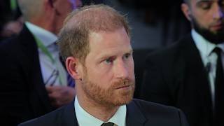 Harry tragically becomes the story again after coming home to promote Invictus