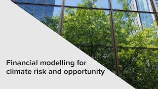 Webinar | Financial modelling for climate risk and opportunity