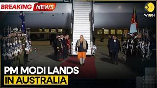 BREAKING: PM Modi Lands In Australia | PM Modi & PM Albanese To Deepen India-Australia Ties | WION