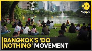 Bangkok's 'Do Nothing' Event Goes Viral | Hundreds Gather to Escape Hustle Culture
