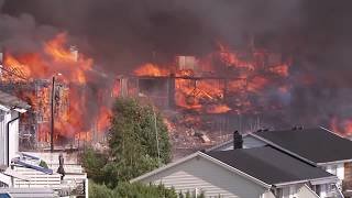 More than 100 homes destroyed in Norway fire