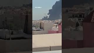 Smoke rises from Kuwait oil facility after Iranian attack