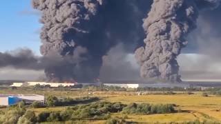 Smoke rises from Moscow warehouse after Ukrainian attacks