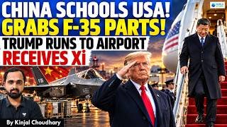 AMERICA BOWS TO CHINA, THREATENS INDIA | Trump-Xi Truce, F-35 Parts Held, 100% Tariff Clock | Kinjal