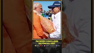 PM Modi In Indonesia: PM Modi Thanks The People Of Indonesia After Landmark Visit | Shorts