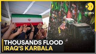 Khamenei Funeral: Thousands Flood Iraq's Najaf & Karbala For Slain Supreme Leader's Funeral | WION