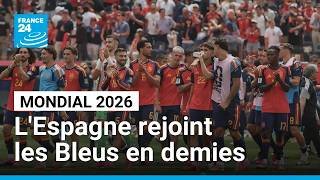 Mondial 2026 : L'Espagne s'impose sur le fil face à la Belgique et rejoint les Bleus en demies