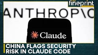 China Flags 'Backdoor' In Claude Code | US-China AI Security Row Explodes | WION Fineprint