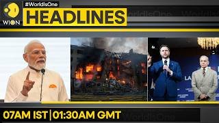 India-New Zealand Forge New Era With FTA | Russia Strikes Kyiv With Missiles | WION Headlines