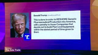 Trump Plans 100% Tariff on Generic Drugs From 2028