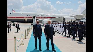 Trump sends new Air Force One to Europe 'so soldiers can see it'