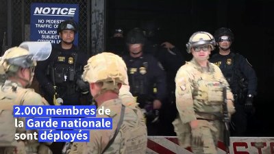 Heurts à Los Angeles: Trump maintient la pression