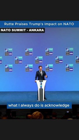 Mark Rutte Credits Trump for Strengthening NATO