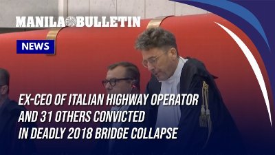 Ex-CEO of Italian highway operator and 31 others convicted in deadly 2018 bridge collapse