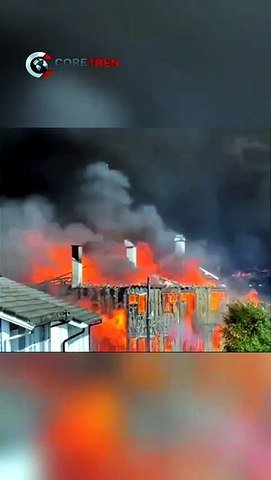 Massive Fire Destroys 100+ Homes in Norway