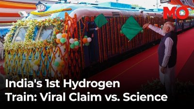 India's first hydrogen train: Viral claim vs. science