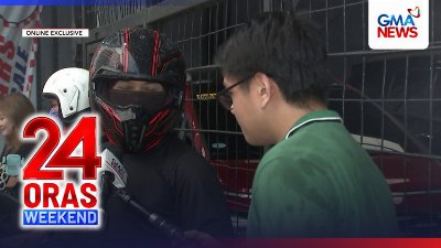 Malakas na ulan, bumulaga sa ilang lugar sa Quezon City | 24OrasWeekend | 24 Oras Weekend