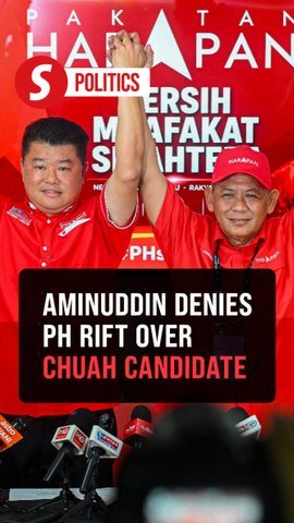 Negri polls: No rift over choice of PH candidate for Chuah, says Aminuddin