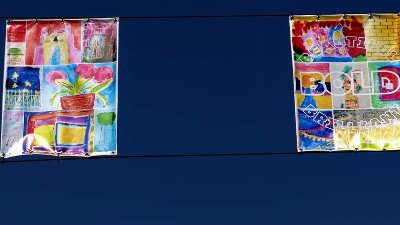 Liverpool Pupils’ Artwork Revealed on New Bold Street Banners