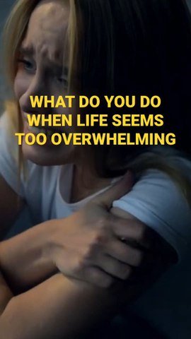 🌿 WHEN LIFE FEELS TOO HEAVY... TURN TO JESUS CHRIST ✝️