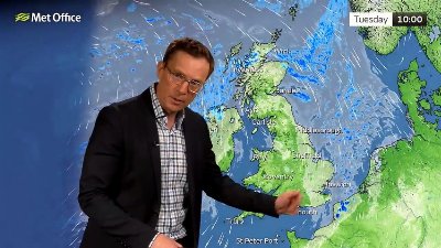 Met Office Monday Evening Weather Forecast 20/07/2026