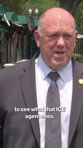 Homan backs body cameras after ICE shootings