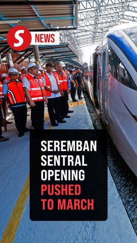 Seremban Sentral railway station 35% built, says Loke