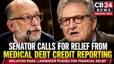 Senator Urges Relief on Medical Debt, Warns Inflation Is Back During Congressional Hearing