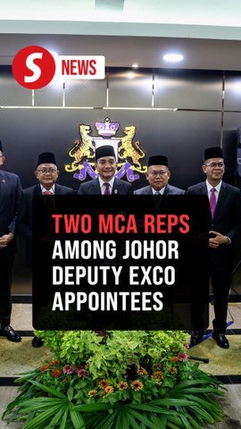 Johor MB announces appointment of 10 deputy state exco members