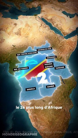 1 jour 1 pays pendant 195 jours, République démocratique du Congo #géographie