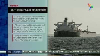 Yemen | Houthis halt Saudi crude route