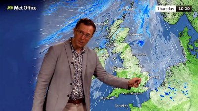 Met Office Wednesday Evening Weather Forecast 22/07/2026