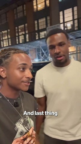 Bronny James was asked if he thinks his dad is signing with the Warriors