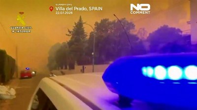 Spanish police evacuate residents as wildfire threatens homes near Madrid