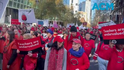 Tens of thousands of teachers strike again as pay dispute escalates