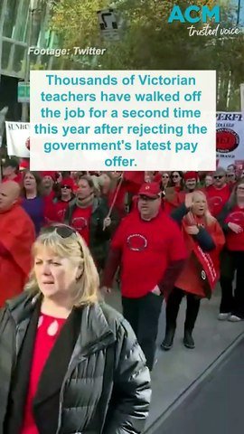 Tens of thousands of teachers strike again as pay dispute escalates