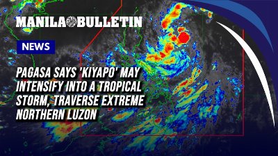 PAGASA says 'Kiyapo' may intensify into a tropical storm, traverse extreme Northern Luzon