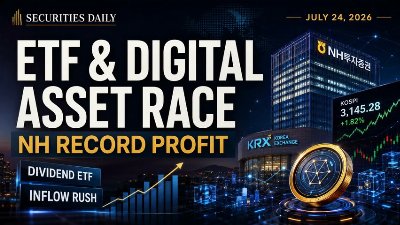 NH's Record Profit, Dividend ETF Rush, and Korea's Digital Asset Race | July 24 2026