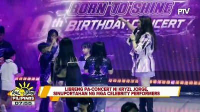 TALK BIZ | Libreng pa-concert ni Krzl Jorge, sinuportahan ng mga celebrity performers