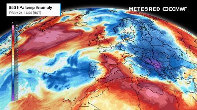 Met Office weather maps show where temperatures will climb back towards 30°C next week