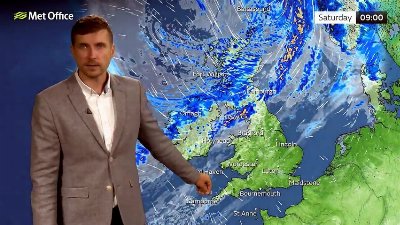 Met Office Friday Evening Weather Forecast 24/07/2026