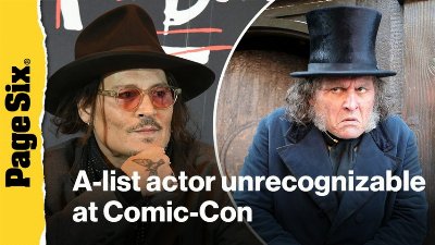 A-list actor is nearly unrecognizable at Comic-Con