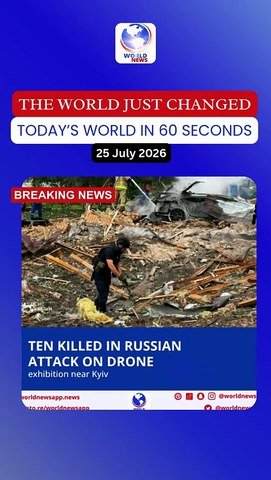 Ten killed in Russian attack on drone exhibition near Kyiv