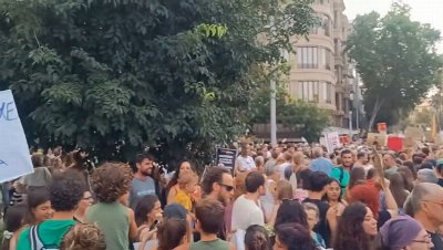 Residents of Mallorca, Spain march against mass tourism