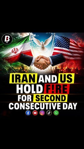 Iran and US hold fire for second consecutive day