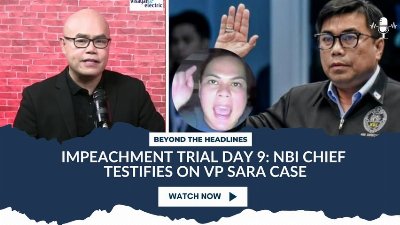 Impeachment Trial Day 9: NBI Chief Testifies on VP Sara Case