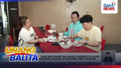 Mga pagkaing may mainit na sabaw, mabenta sa ilang kainan ngayong maulan at malamig ang panahon | Unang Balita