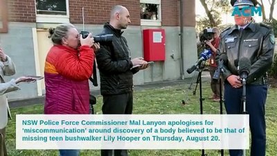 Commissioner Mal Lanyon apologises for 'miscommunication'
