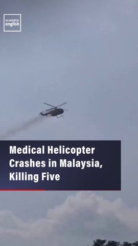 Medical Helicopter Crashes in Malaysia, Killing Five